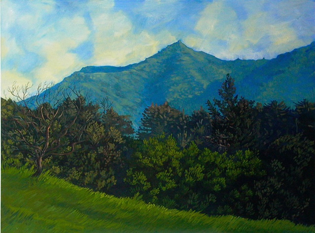 "Mt. Tam with Tree"