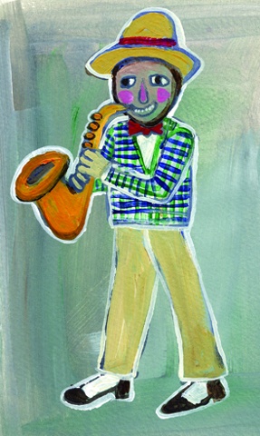 "Saxophone Player"