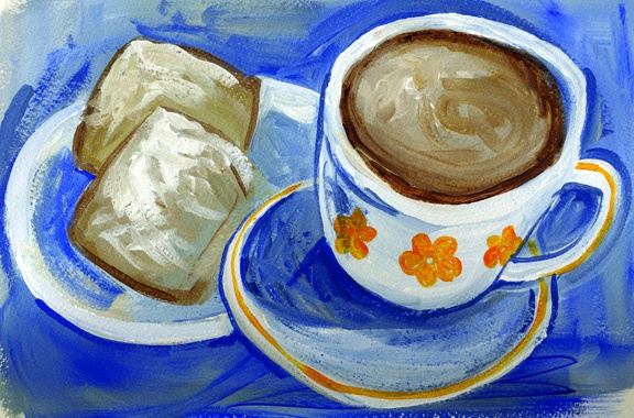 "Beignets and Cafe au Lait"