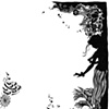 "Maui, Woman, Shell, and Fronds"