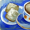 "Beignets and Cafe au Lait"