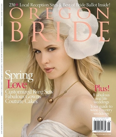 Oregon Bride Cover Feb. 2009