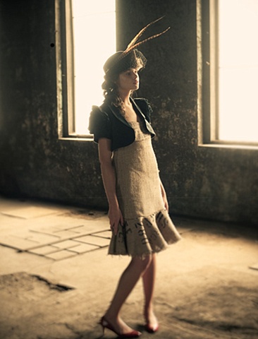feathers and Burlap
