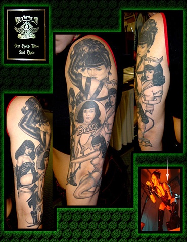 betty half sleeve