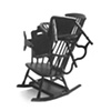 Hey, Chair, Be a Bookshelf (small with rocking chair)