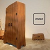 Sculpt Veneer Cupboard and Cabinet with Drawer