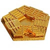 Gold Edition Buildings of Disaster (set of 8) detail

(Pentagon 9/11)

Constantin and Laurene Boym

