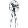 "Wind" Chromed Clay Furniture: Floor Fan (large)