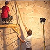 Favela Mural being constructed

Fernando and Humberto Campana


