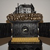Robber Baron Mantel Clock detail