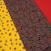 Dark Purple, Yellow and Red
