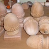 Acorn Newel post caps