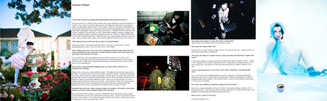 marianne williams in paper cuts magazine