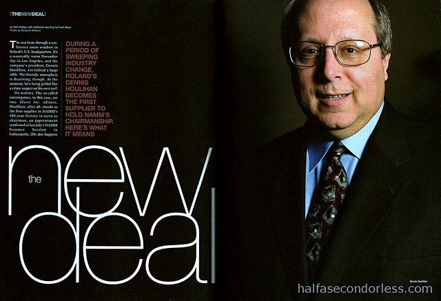 Dennis Hoolihan, president of Roland Corporation