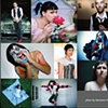Photo-folio of portraits of musicians and artists printed in Citizen LA best of issue