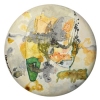 circle - yellow green
