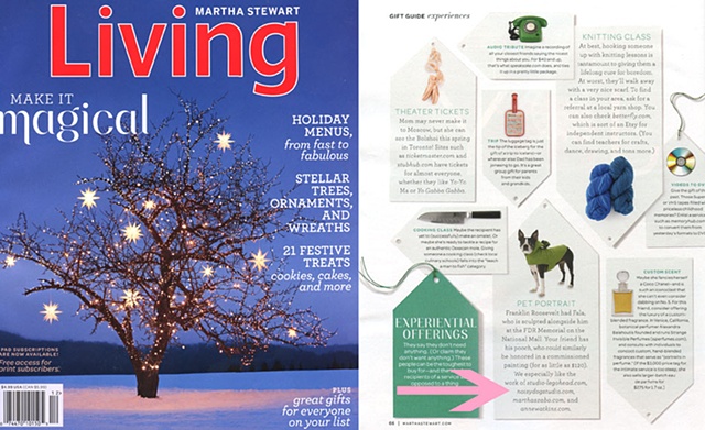 Martha Stewart Living Holiday Gift Guide 2011