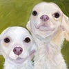 Double the Chihuahua Attitude Original Dog Painting