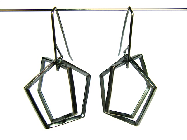 poly tangle earrings