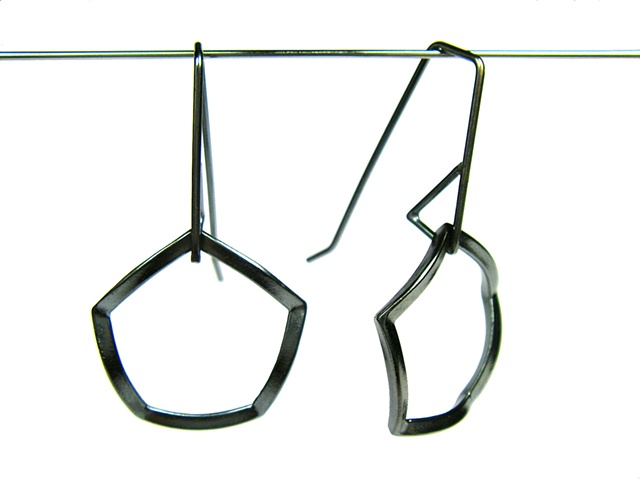 little poly earrings