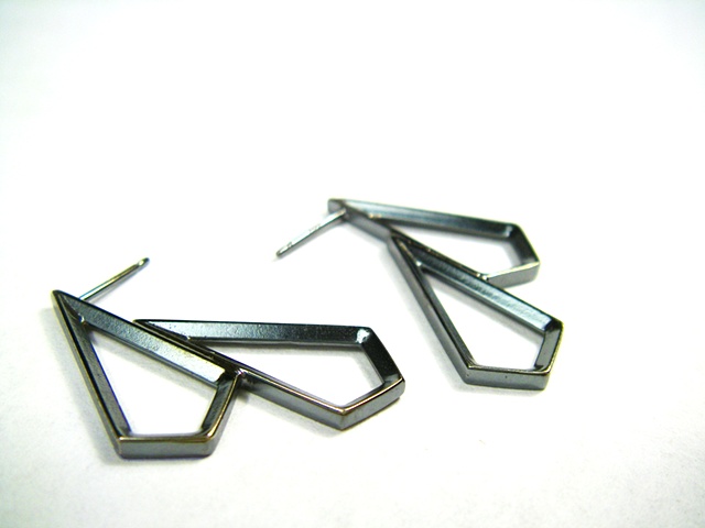 small double kite earrings