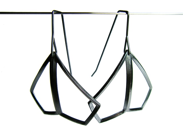 large twinned kite earrings 