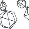 double structure earrings