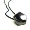 small polygon cushion pendant