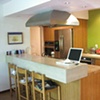 View of kitchen