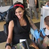 Robin tattoos Maria's dragon!