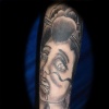 japanese geisha tattoo by tatupaul