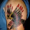 american eagle tattoo by tatupaul