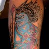 demon japanese tattoo by tatupaul