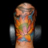 lotus tattoo by tatupaul