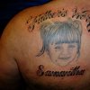 portrait girl tattoo by tatupaul