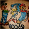 super mario brothers tattoo by tatupaul