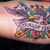 straight edge tattoo by tatupaul