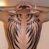angel wings tattoo by tatupaul