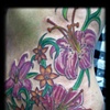 tulips tattoo by tatupaul.com