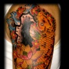koi fish tattoo by tatupaul