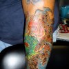 koi tattoo by tatupaul