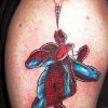 spiderman tattoo by tatupaul