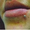 lips piercing by tatupaul