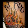 dj tattoo by tatupaul