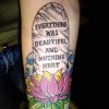 lotus tattoo by tatupaul