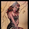 pin up girl tattoo by tatupaul.com