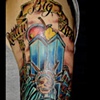 statue of liberty tattoo by tatupaul.com