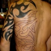 tribal  black sleeve