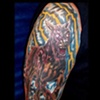 residentt evil dog tattoo by tatupaul.com