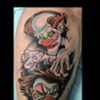clown tattoo by tatupaul.com